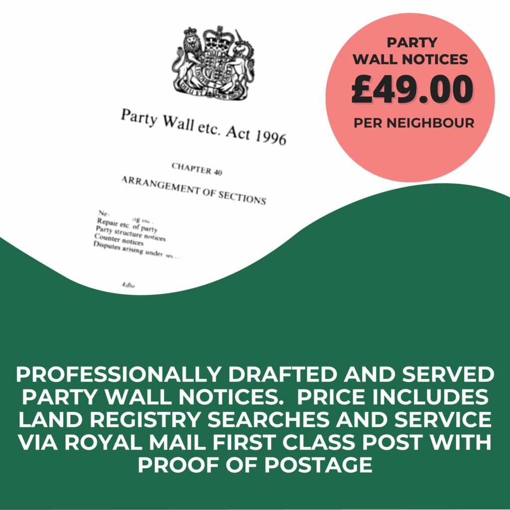Party Wall Notices Brentwood
